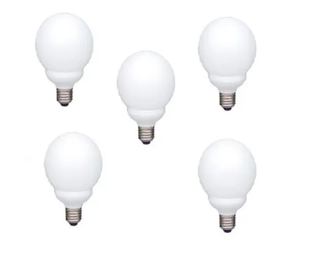 Set 5 becuri economice Panasonic EFG13E672V-5, putere lampa 13W, echivalent pentru incandescenta 55W