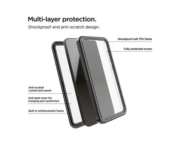 Husa Eiger Avalanche Samsung Galaxy S24 (Negru)