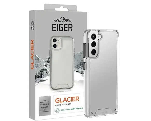 Husa Protectie Spate Eiger EGCA00354, pentru Samsung Galaxy S22 (Transparent)