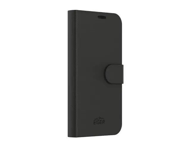 Husa North Folio Case Eiger pentru iPhone 16, Negru