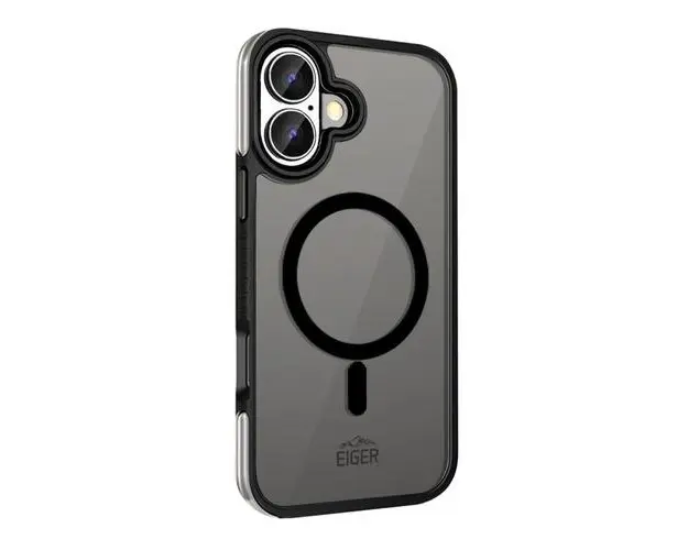 Husa Eiger Pro MountainAir MagSafe pentru iPhone 16 (Negru)