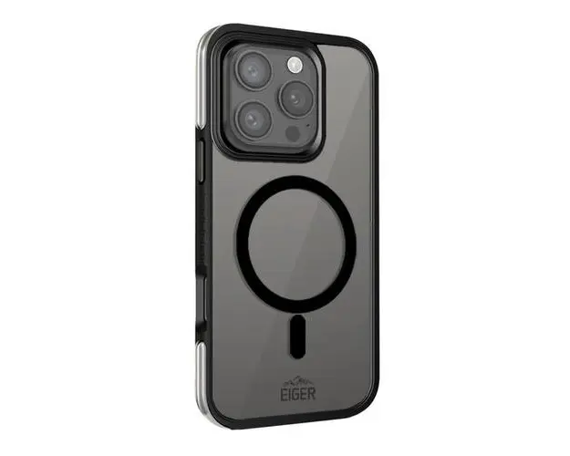 Husa Pro MountainAir MagSafe Eiger pentru iPhone 16 Pro Max, Negru