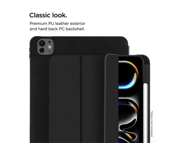 Husa Eiger Storm 250m Classic pentru iPad Pro 13 2024 (Negru)