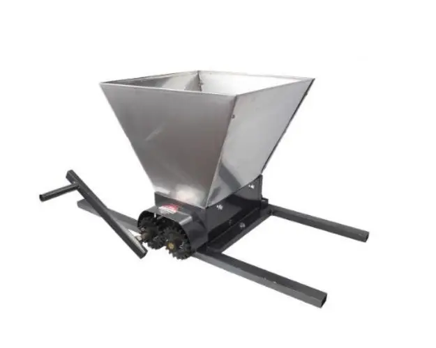 Zdrobitor de struguri Elefant HGP-50S, Inox, 35 L