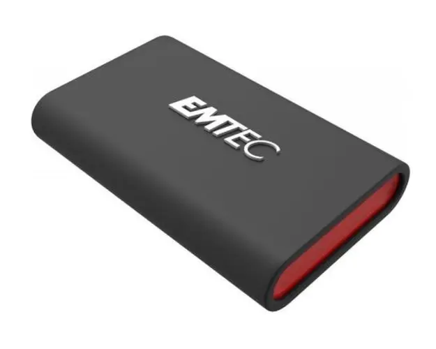 SSD Extern EMTEC X210 Elite Portable, 512GB, USB 3.2 Gen2 Type-C, 4K (Negru)