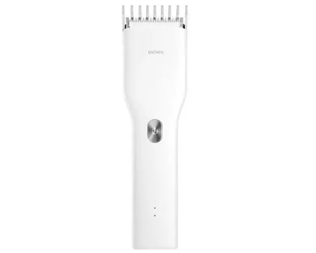 Aparat de tuns ENCHEN BOOST-WNew, 2 Viteze, Lame ceramice (Alb)