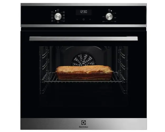 Cuptor incorporabil Electrolux EOF5H40BX, Electric, 65 L, Grill (Negru/Argintiu)