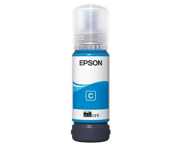 Cartus cerneala Epson EcoTank 108, 70ml, acoperire 2100 pagini (Cyan)