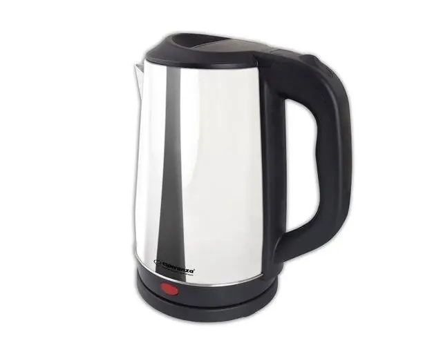 Fierbator de apa Esperanza EKK036X, 2,5 l, 2200 W (Inox/Negru)