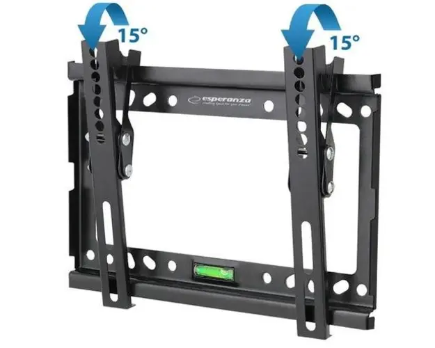 Suport Perete Esperanza ERW010, 14inch - 50inch, 25 kg (Negru)