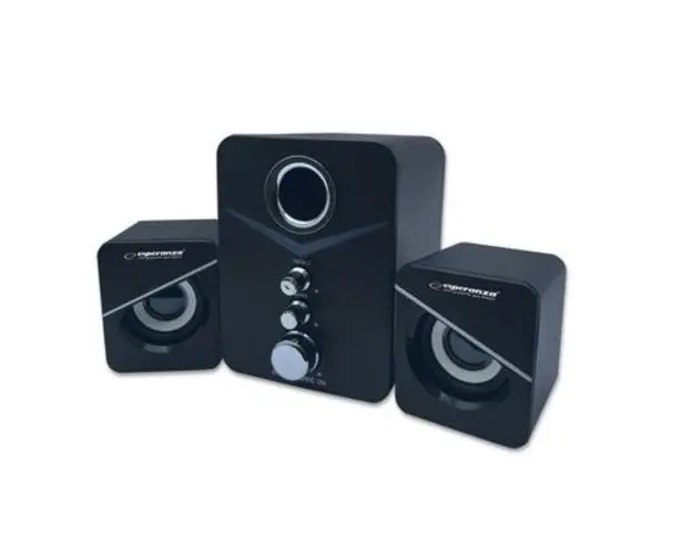 Boxe ESPERANZA CANCAN, 6W, 2.1 (Negru/Albastru)