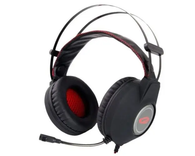Casti Stereo Esperanza Nightcrawler EGH440, Microfon (Negru)