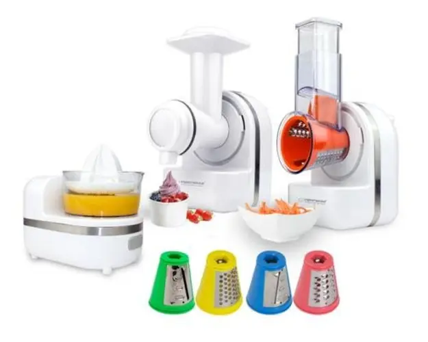 Robot de bucatarie ESPERANZA PANZANELLA, 3 in 1, 150W (Alb)