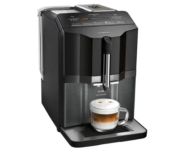 Espressor automat Siemens TI355F09DE, 1300 W, 15 bari, 1.4 l (Negru)