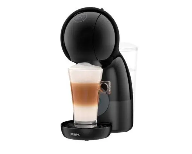 Espressor cu capsule Krups NESCAFÉ® Dolce Gusto® Piccolo XS KP1A3B10, 1600 W, 15 bari, Functie eco, 0.8 L (Negru)