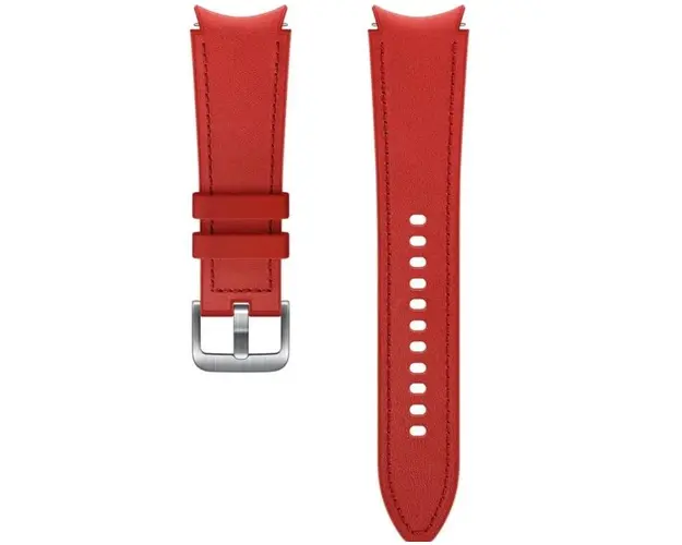 Curea de schimb Samsung ET-SHR89LREGEU pentru Samsung Galaxy Watch 4/ 4 Classic, M/L (Rosu)