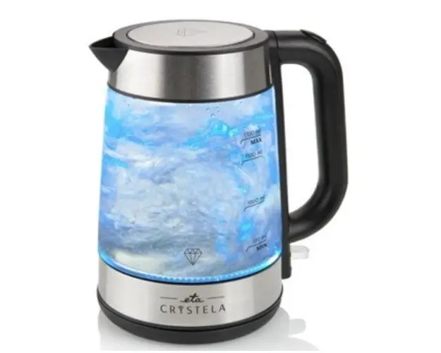 Fierbator de apa ETA ETA615390000, 2200 W, 1.7 L (Argintiu)