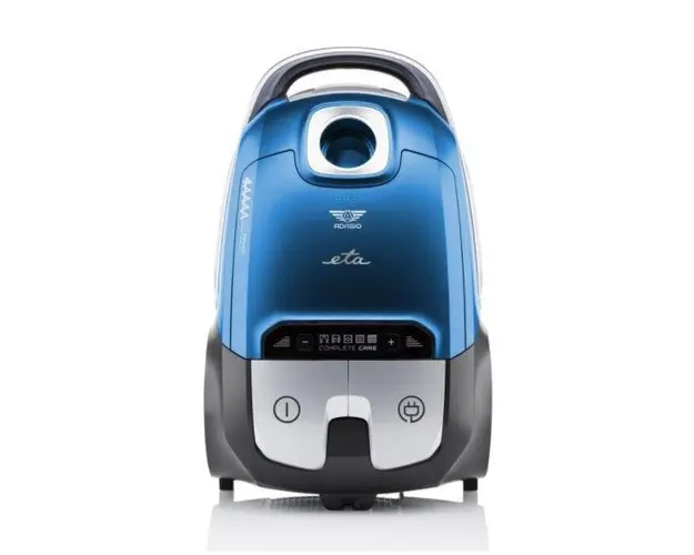 Aspirator cu sac ETA Adagio ETA251190000, 800 W, 4.5 L, Filtru HEPA 13 (Negru/Albastru)