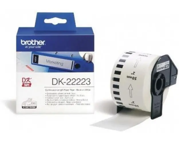 Etichete de hartie Brother DK- 22223 50mm x 30.48m