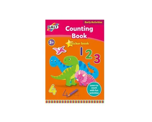 Carte cu activitati si abtibilduri - Invatam sa numaram