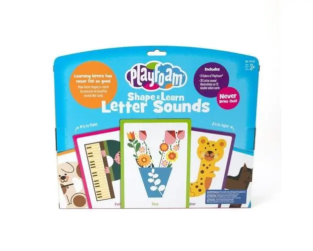 Spuma de modelat Playfoam™ - Invatam alfabetul