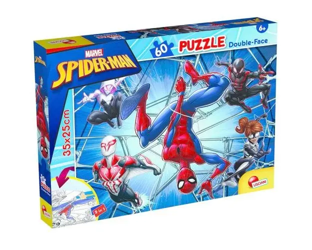 Puzzle de colorat - Spiderman (60 de piese)