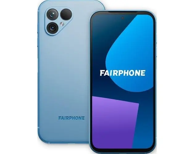 Telefon Mobil Fairphone 5, Procesor Qualcomm QCM6490, OLED Capacitive touchscreen 6.46inch, 8GB RAM, 256GB Flash, Camera Duala 50 + 50 MP, 5G, Wi-Fi, Dual SIM, Android (Albastru)