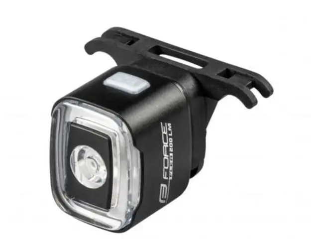 Far fata LED Force Flea 200LM, USB, IP65 (Negru)