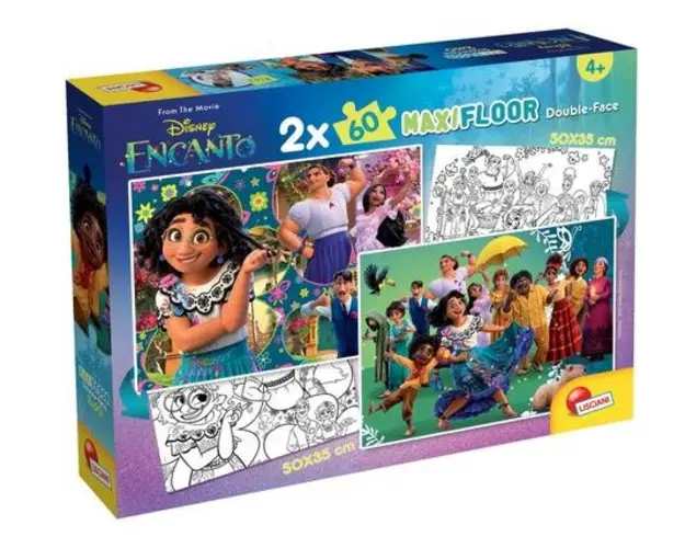Puzzle de colorat - Encanto (2 x 60 piese)