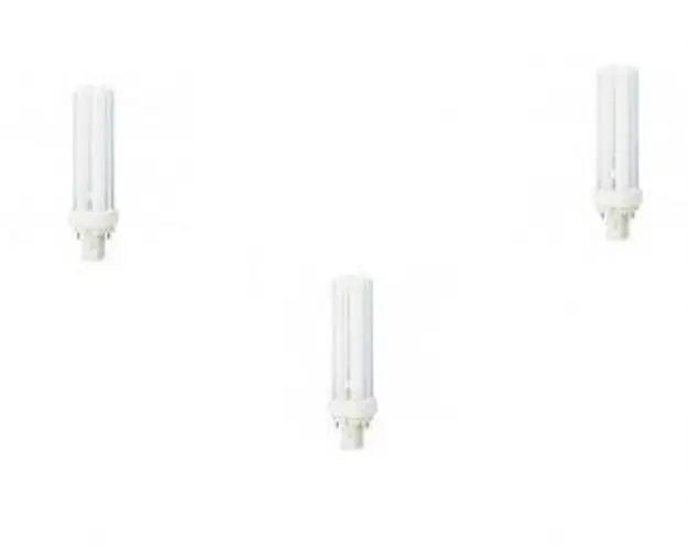Set 3 becuri economice Panasonic FDS13E27/2D-3, fluorescent, putere lampa 13W, echivalent pentru incandescenta 60W