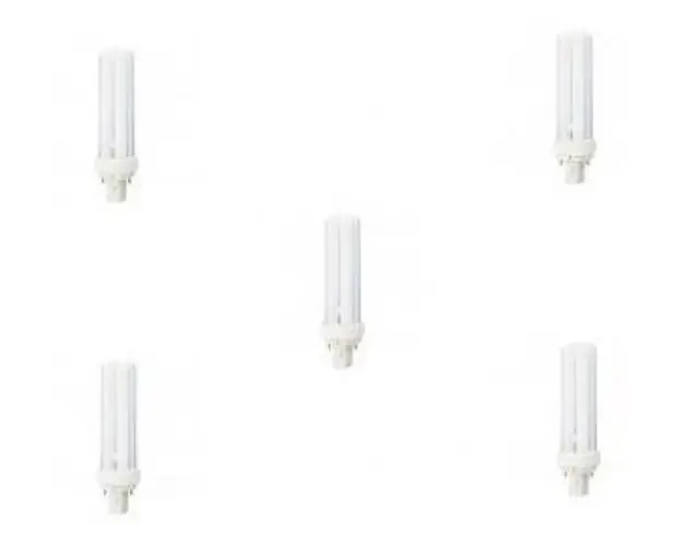 Set 5 becuri economice Panasonic FDS13E40/2D-5, putere lampa 13W, echivalent pentru incandescenta 60W 