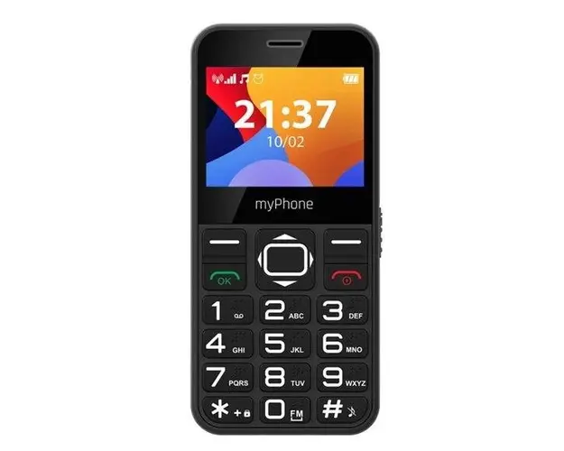 Telefon mobil myPhone Halo 3, Ecran IPS 2.31inch, Camera 0.3 MP, Single Sim, 2G (Negru)