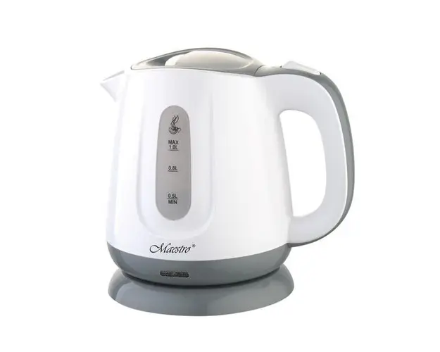 Fierbator de apa Feel-Maestro MR-013 GREY, 1 L, 1100 W (Alb/Gri)
