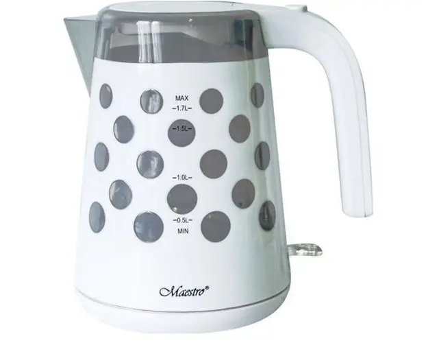 Fierbator de apa Feel-Maestro MR-045 WHITE, 1.7 L, 2200 W (Alb/Gri)