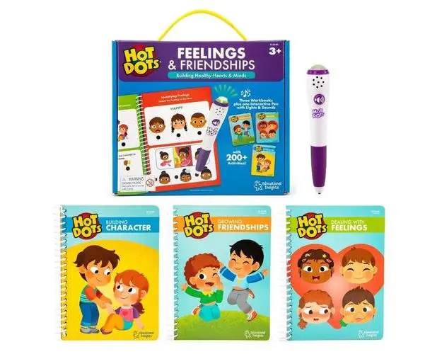 Set Hot Dots® Emotii & prietenii