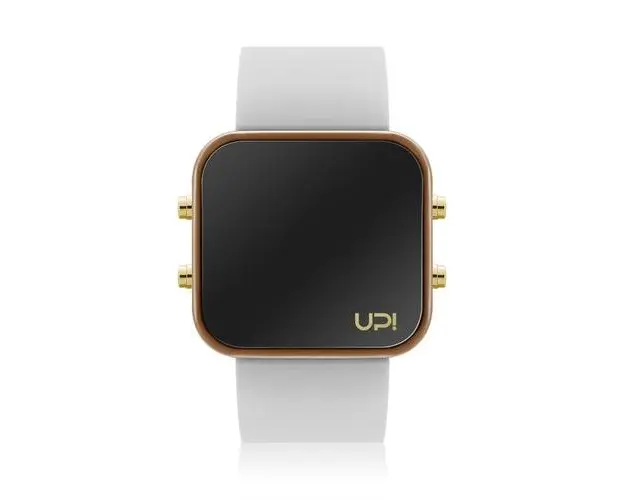 Ceas UpWatch LED GBROWN (Alb)