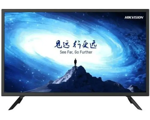 Monitor IPS LED Hikvision 32inch DS-D5032F3-1V0S, Full HD (1920 × 1080), VGA, HDMI, Boxe (Negru)