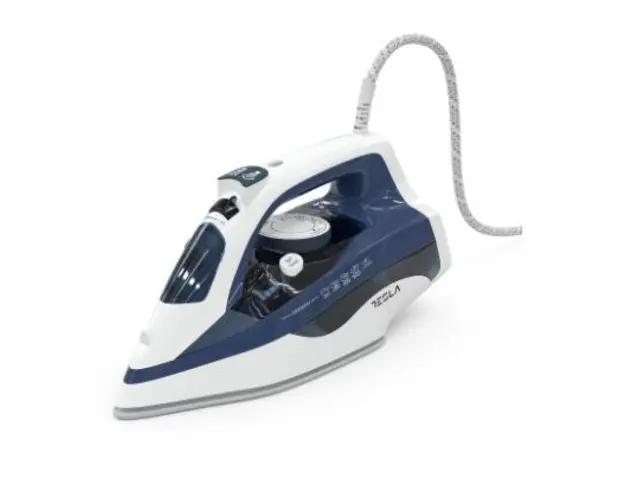 Fier de calcat Tesla IR301BL, 2600 W, Talpa ceramica, 400 mL (Albastru/Alb)