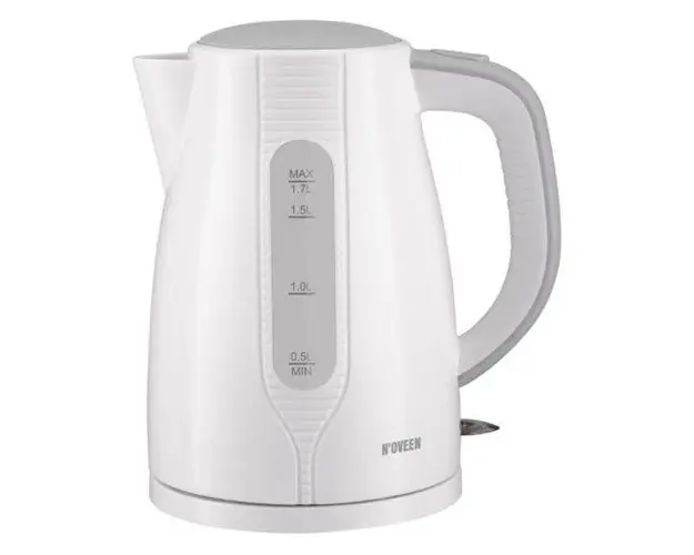 Fierbator de apa Noveen EK1301 1.7 L Grey, 1.7 L, 2150 W (Alb/Gri)