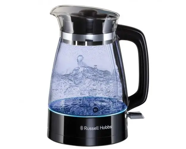 Fierbator de apa Russell Hobbs Kettle, 1.7 L, 2400 W (Negru)