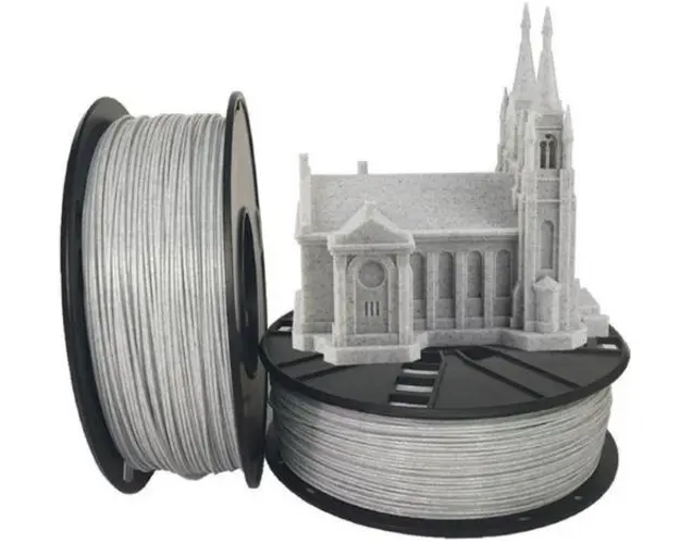 Printer Filament Gembird 3DP-PLA1.75-02-MAR, PLA (Gri)