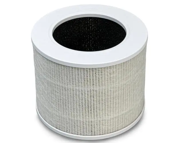 Filtru purificator de aer Levoit Core Mini, 3 in 1, Prefiltru, Filtru True HEPA, Filtru de Carbon Activ (Gri)