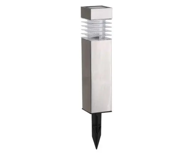 Lampa solara FLINK FK-LS-11115, 1 LED, Lumina rece (Argintiu)