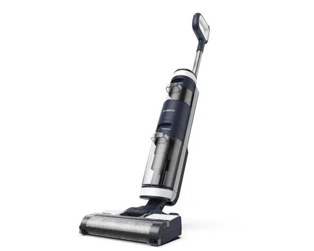 Aspirator vertical Tineco Floor One S3 Extreme, Smart, Wi-fi, 220 W, 0.6 L, Autonomie 35 min (Alb/Albastru)