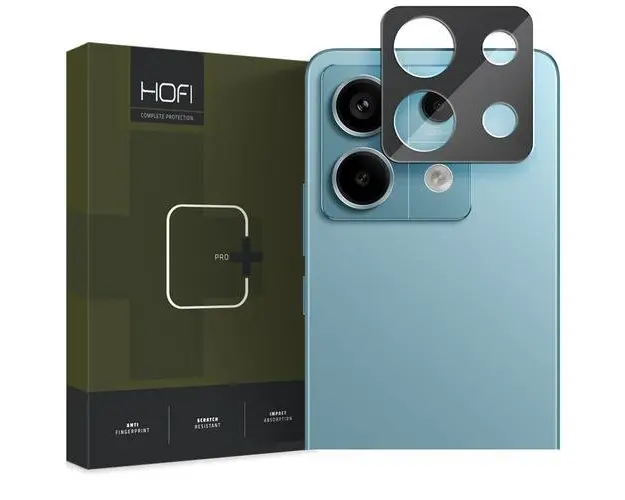 Folie de protectie Camera spate HOFI CAM PRO+ pentru Xiaomi Poco X6 / Note 13 Pro 5G, Sticla Securizata, Full Glue