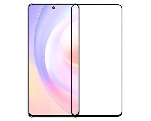 Folie de protectie Ecran OEM pentru Honor X50, Sticla Securizata, Full Glue, 5D, Neagra