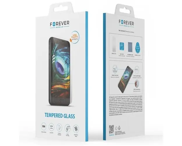 Folie de protectie Ecran Forever pentru Honor X7a, Sticla Securizata, Full Glue, 2.5D