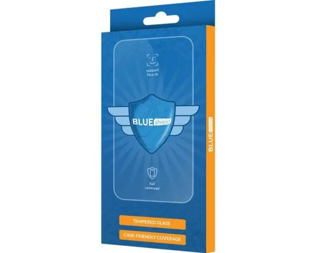 Folie de protectie Ecran BLUE Shield pentru Samsung Galaxy S20 FE 2022 G781 / S20 FE 5G G781 / S20 FE G780, Sticla Securizata, Full Glue, Case Friendly, Neagra
