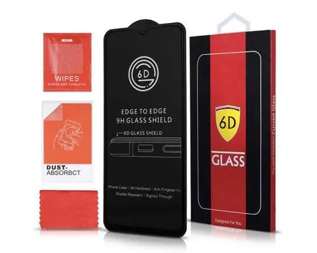 Folie de protectie Ecran OEM pentru Samsung Galaxy S24 Ultra S928, Sticla Securizata, Full Glue, 6D, Neagra