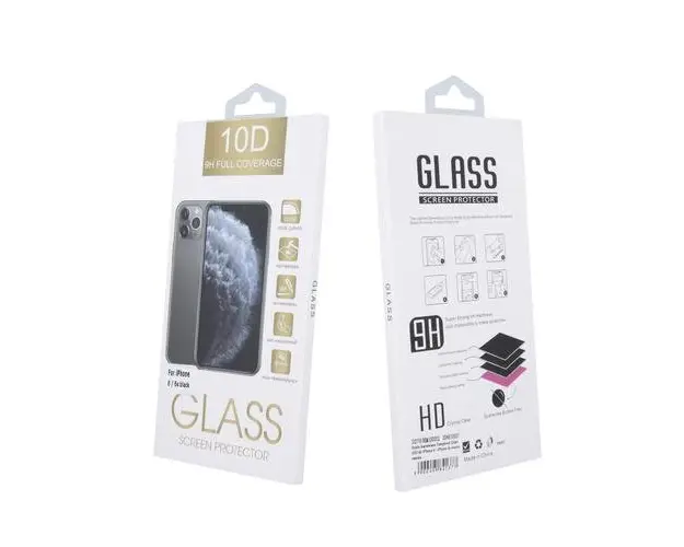 Folie de protectie Ecran OEM pentru Xiaomi Redmi 13C 5G / 13C, Sticla Securizata, Full Glue, 10D, Neagra